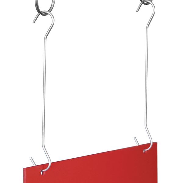 Picture of DOUBLE-ENDED "C" SHAPED WIRE HANGING HOOK