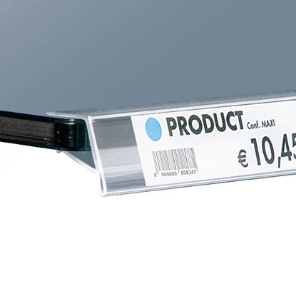 Picture of DATASTRIP FOR GLASS SHELVES - H.18 MM